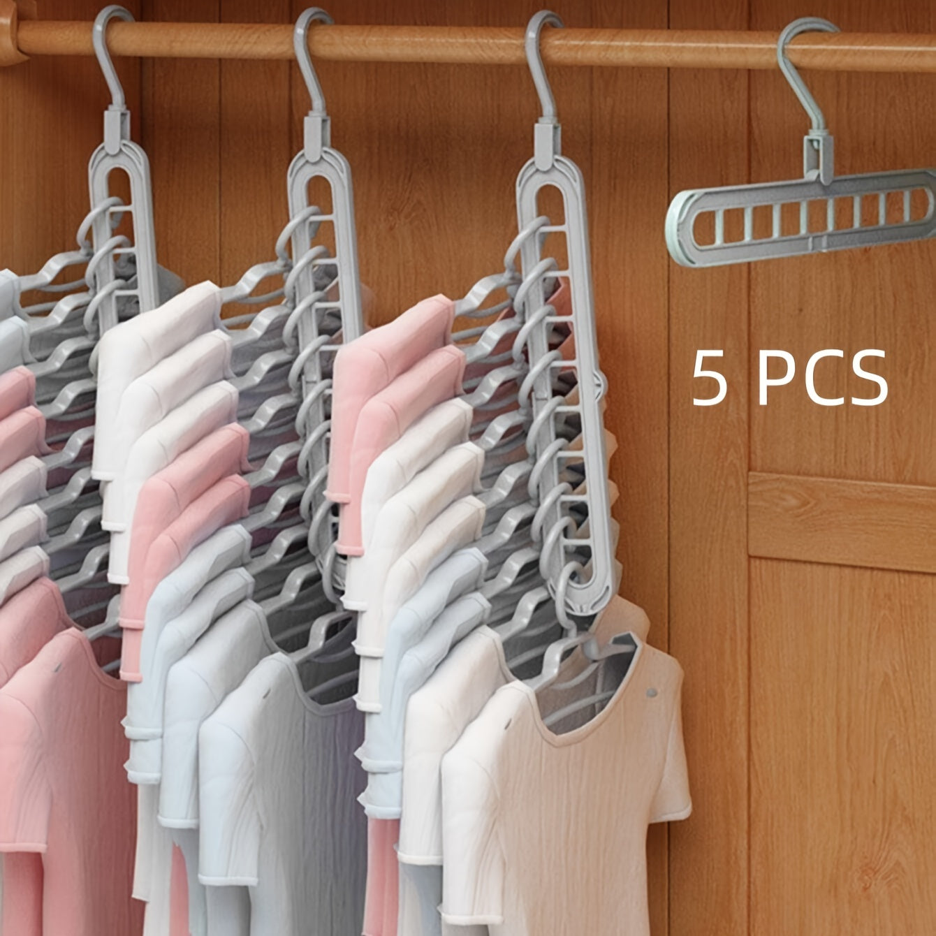 Foldable 9-Hole Hangers Set