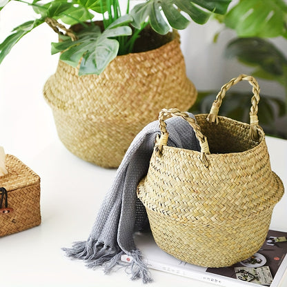 Rattan Woven Basket - DECO