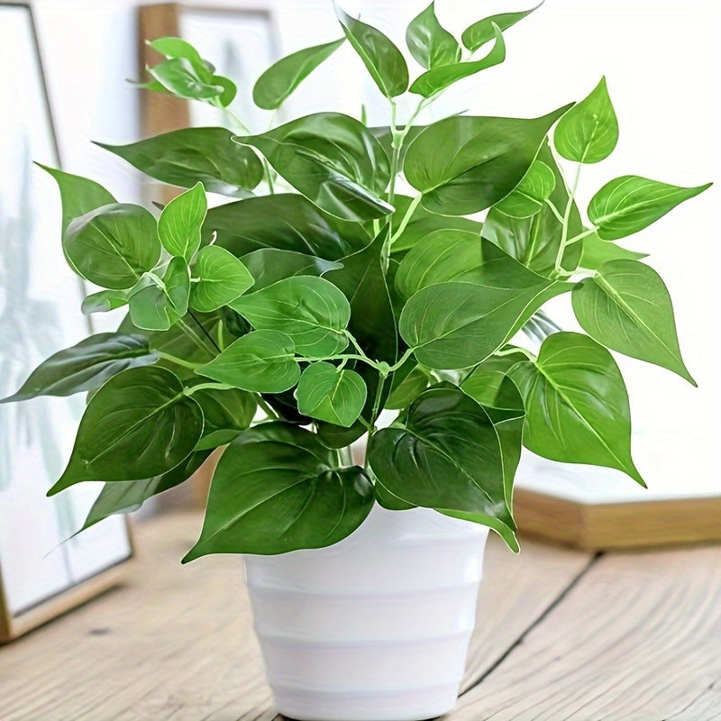 Artificial Potted Leaf Plant - DECO