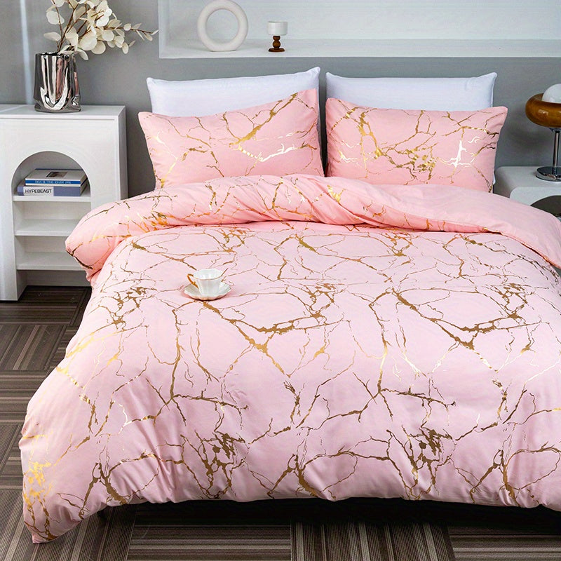 Bronzing Duvet Cover Set