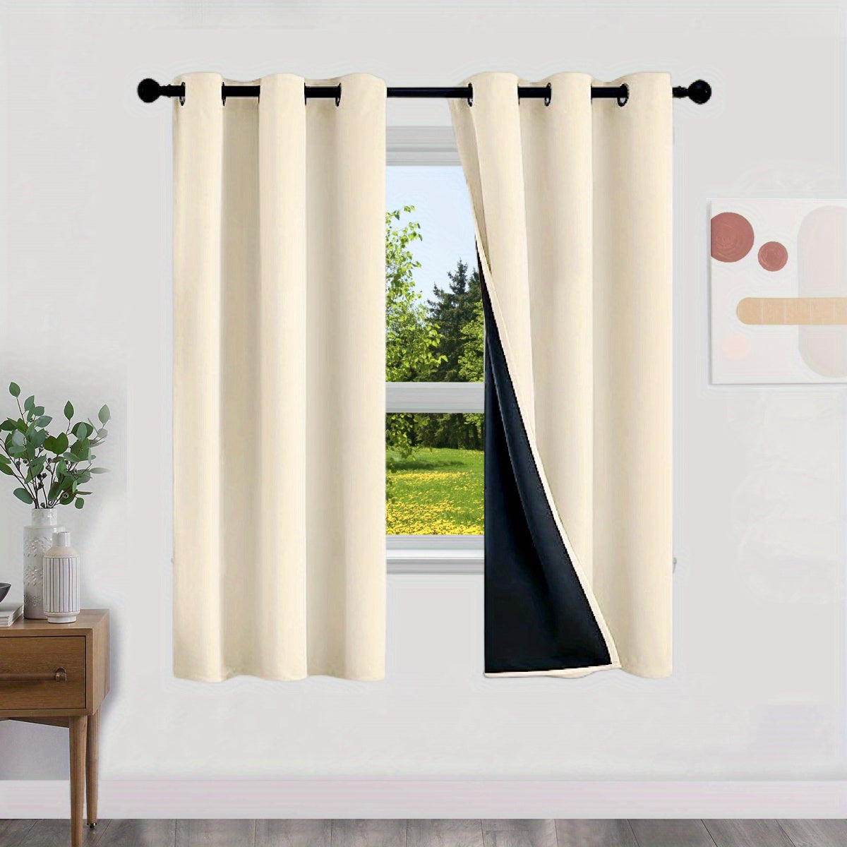 Minimalist Blackout Curtains (2 pcs)