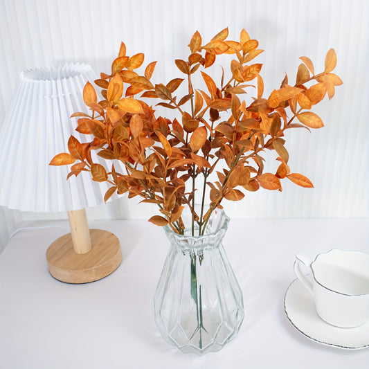 Orange Artificial Plant Bundle - DECO