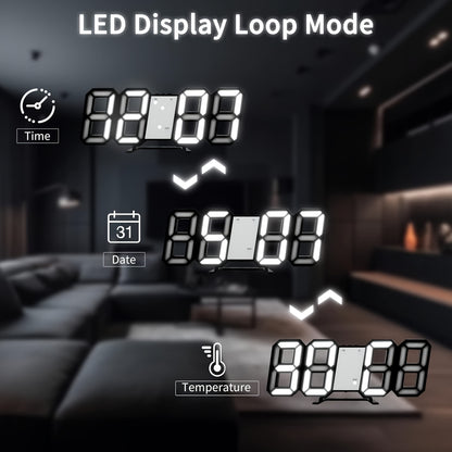 Digital LED Alarm Clock - DECO